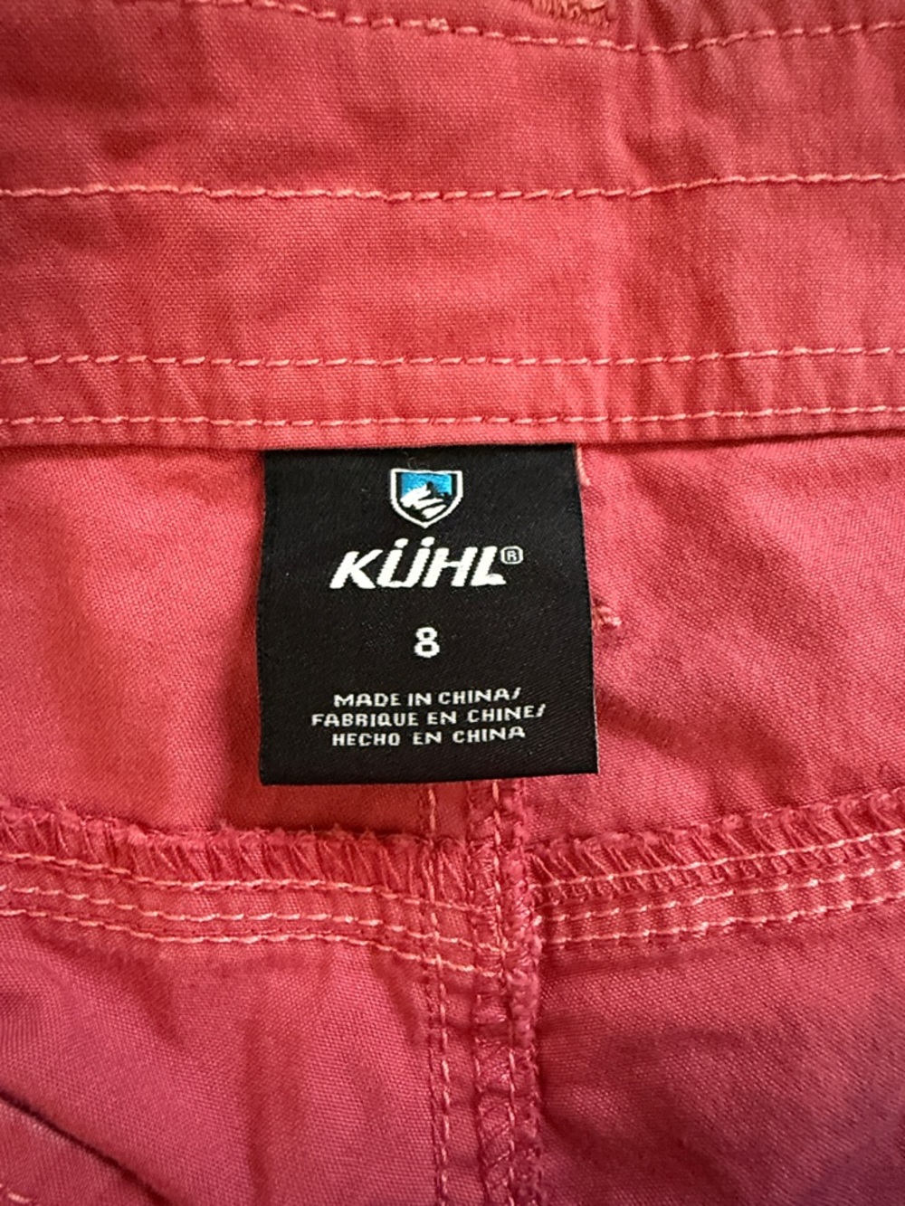 Kuhl Splash 11in Coral Cargo Bermuda Shorts Sz 8 - Picture 3 of 5